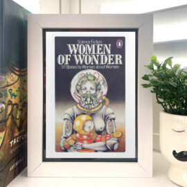 Women of Wonder by Misc Classic Penguin Sci-Fi Postcard Framed Display Retro Book Cover Art