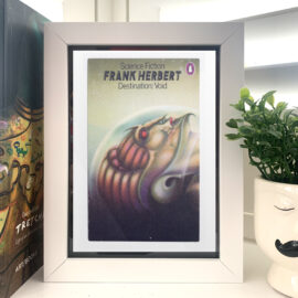 Destination: Void by Frank Herbert Classic Penguin Sci-Fi Postcard Framed Display Retro Book Cover Art